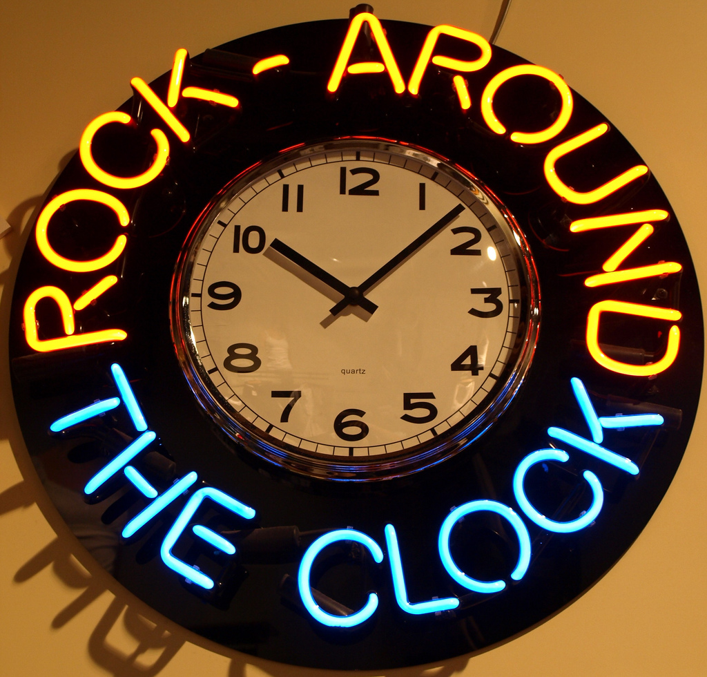 Around the clock перевод